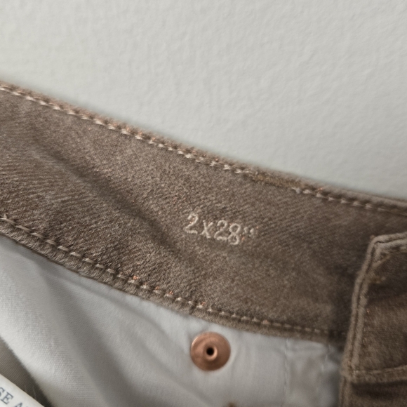 Tommy Bahama Metallic Denim High Rise Ankle Copper Metallic 2 - Picture 5 of 12